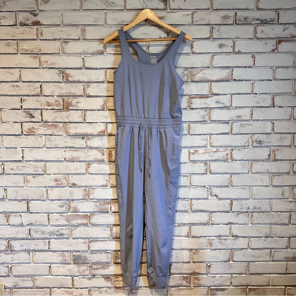 CALIA by Carrie Underwood Sleeveless Cargo Jumpsuit